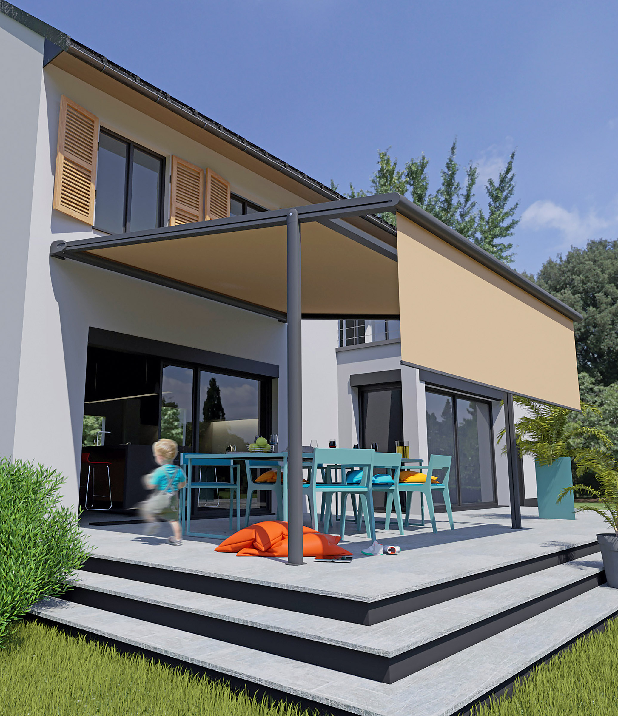 Pergola Albigès - modèle Figari