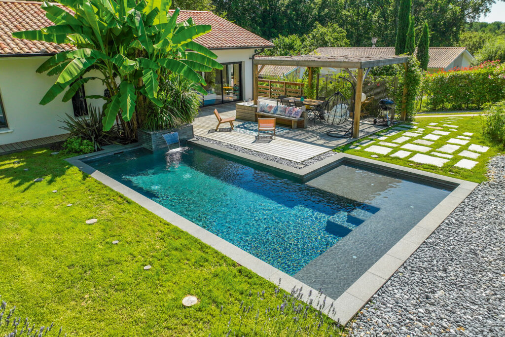 Diffazur piscines piscine contemporaine plage immergée