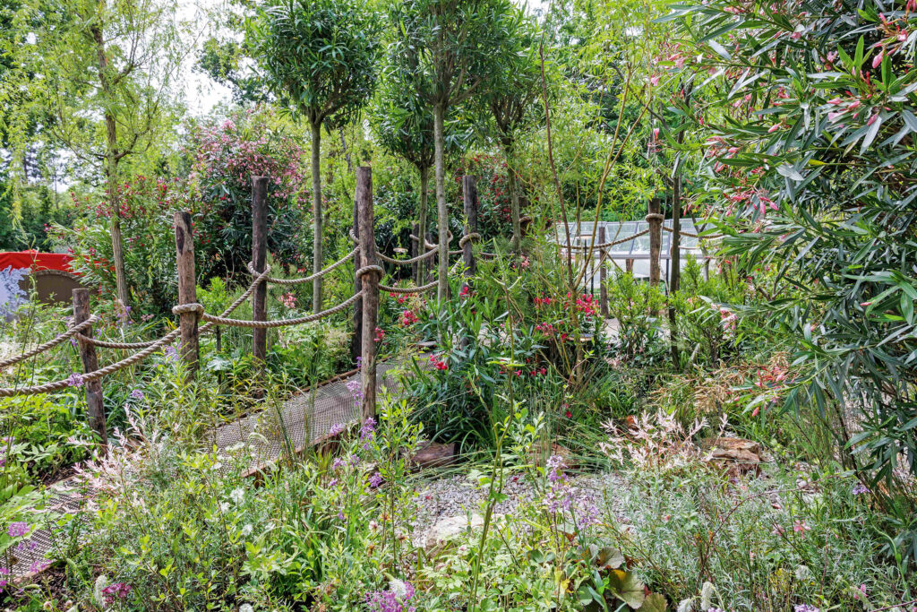 Jardins, jardin 2024, jeudi 30 mai. Parc de la Villa Windsor, Bois de Boulogne, Paris. © Laurent Guichardon.