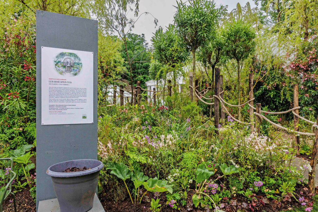 Jardins, jardin 2024, . Mercredi 29 mai. Parc de la Villa Windsor, Bois de Boulogne, Paris. © Laurent Guichardon.