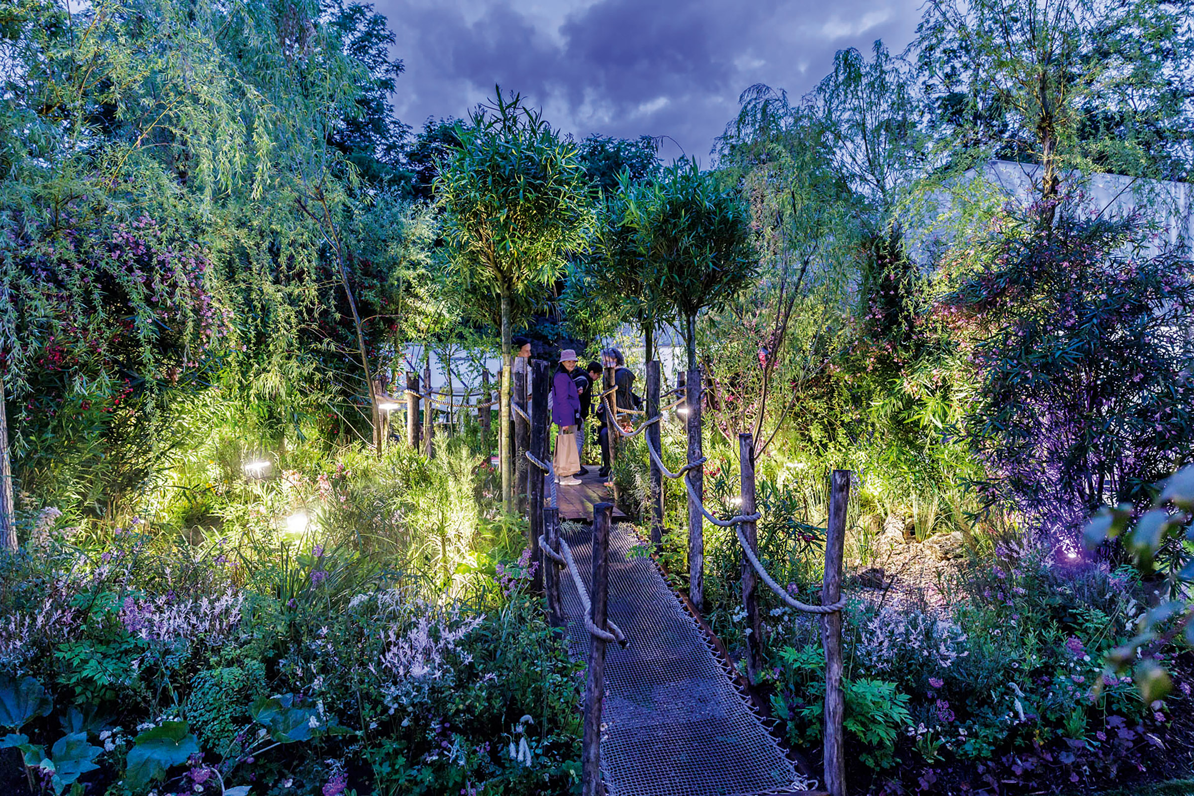 Jardins, jardin 2024, jeudi 30 mai. Parc de la Villa Windsor, Bois de Boulogne, Paris. © Laurent Guichardon.