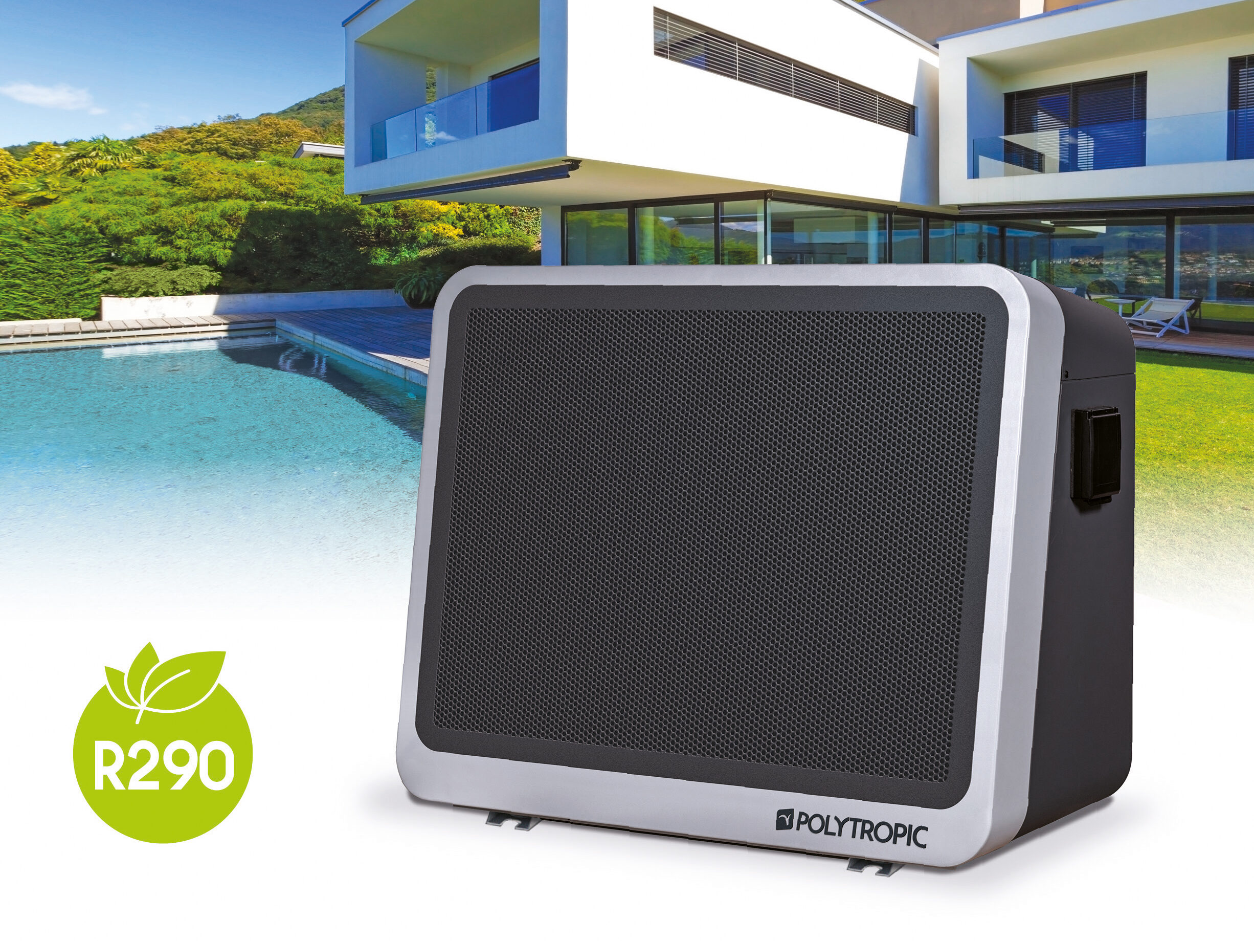 Pompe à chaleur écoresponsable Elite R290 de Polytropic.