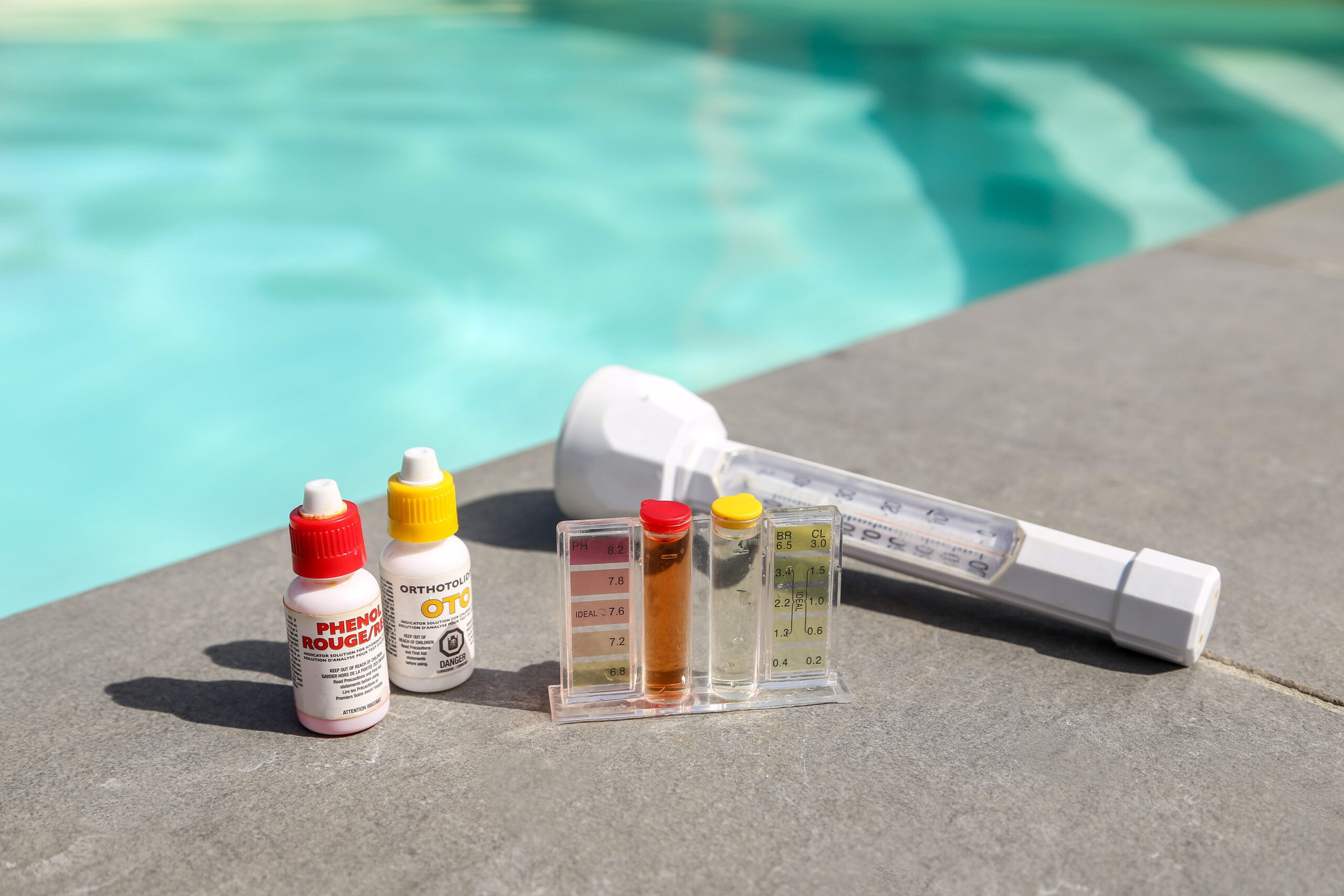 Analyse piscine - test analyse