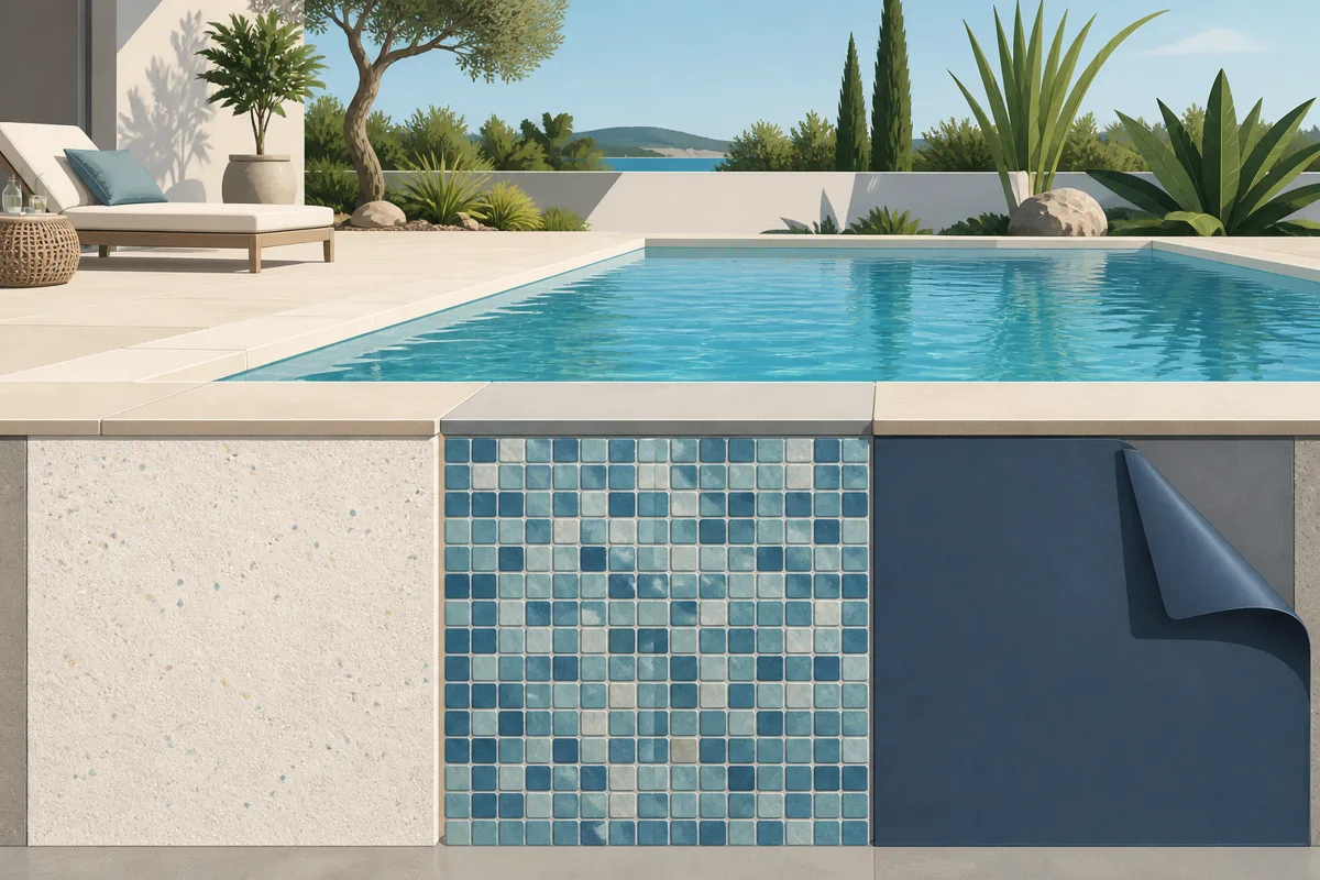 Enduit, mosaïque ou membrane 